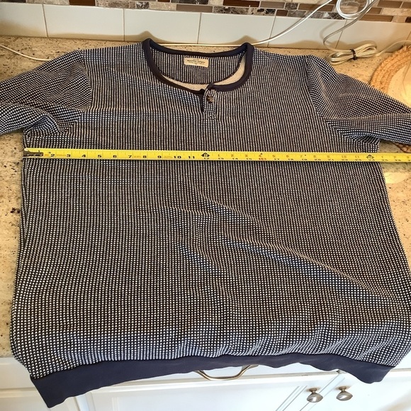 Marine Layer Pullover Blue & White Sweater Size XL - Picture 8 of 8